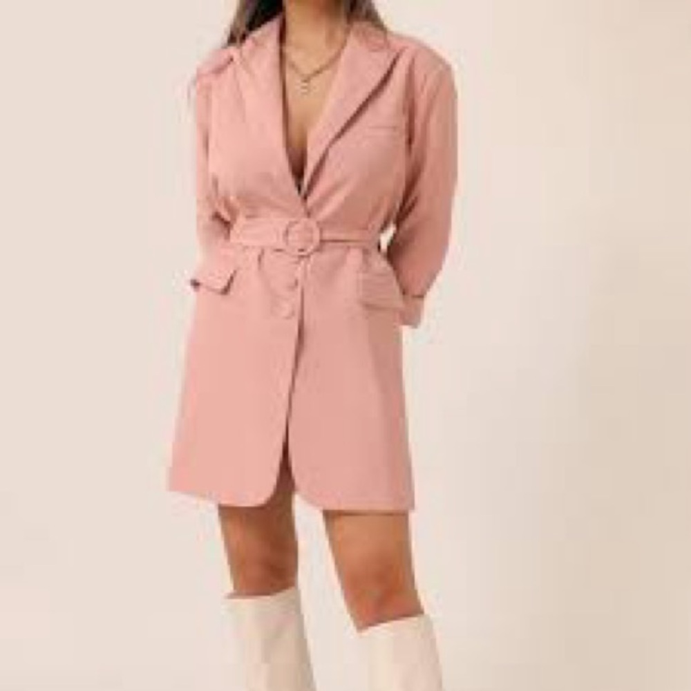 Vintage 80’s/90’s Light Pink Blazer Dress